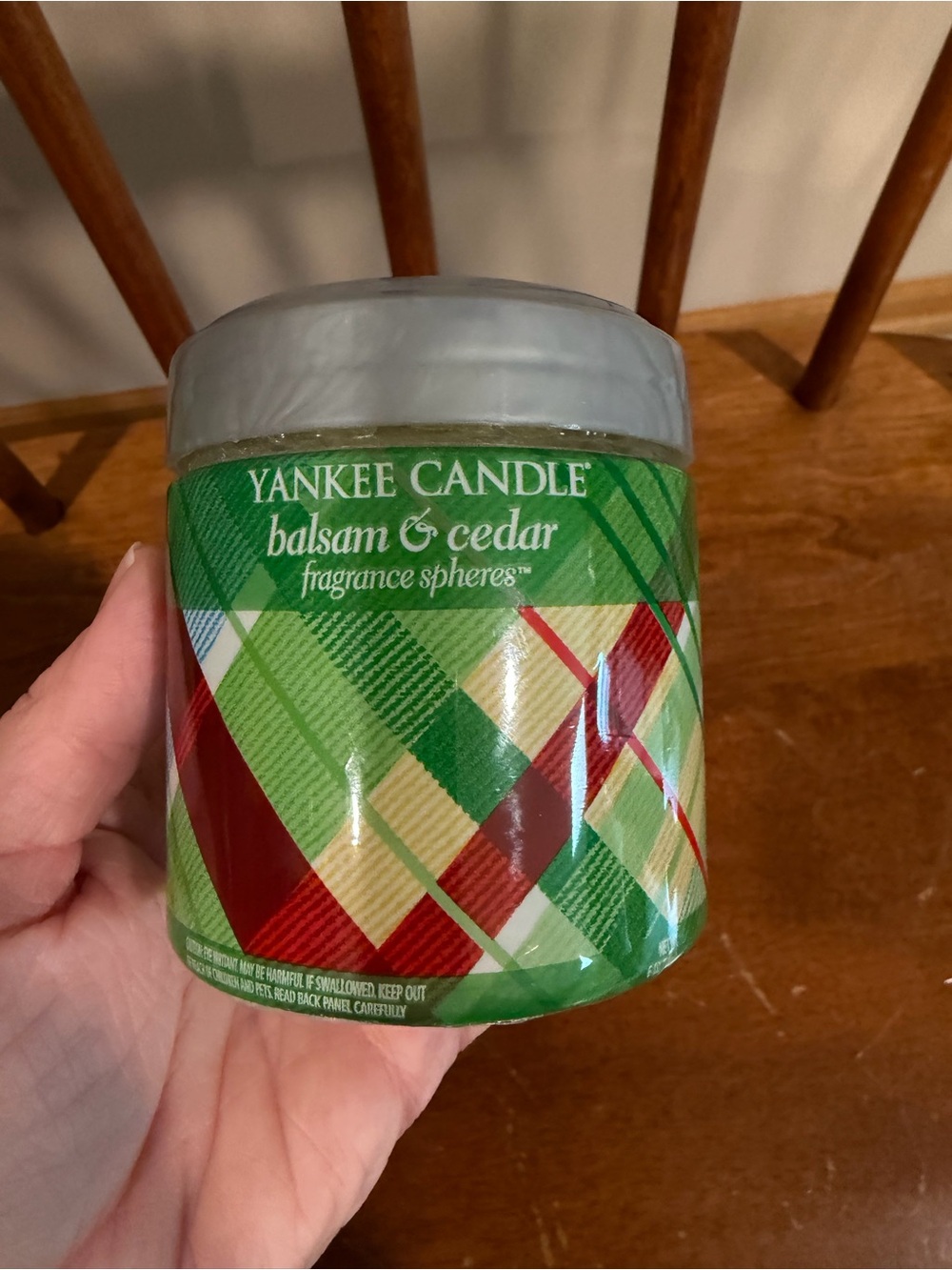 Yankee Candle Balsam & Cedar Fragrance Spheres 6 oz